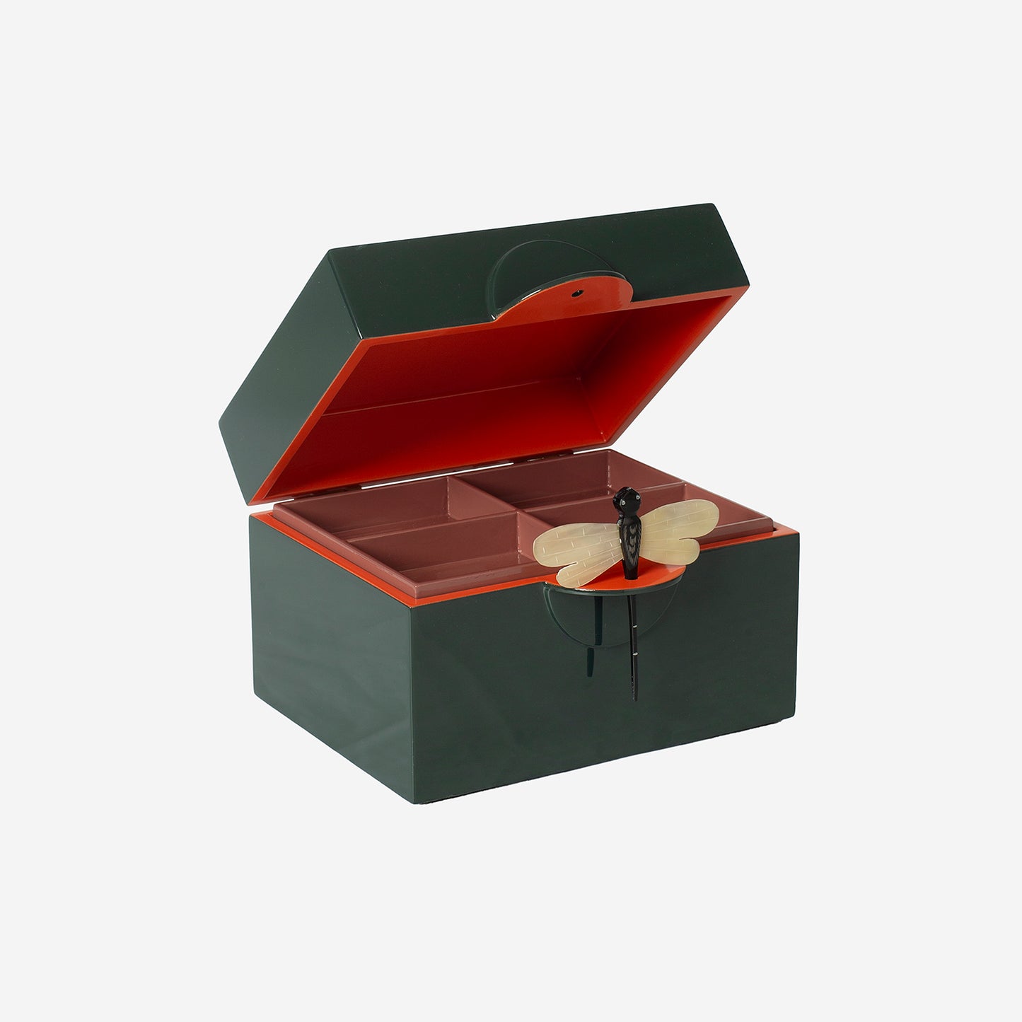 Medium Dragonfly Box Green