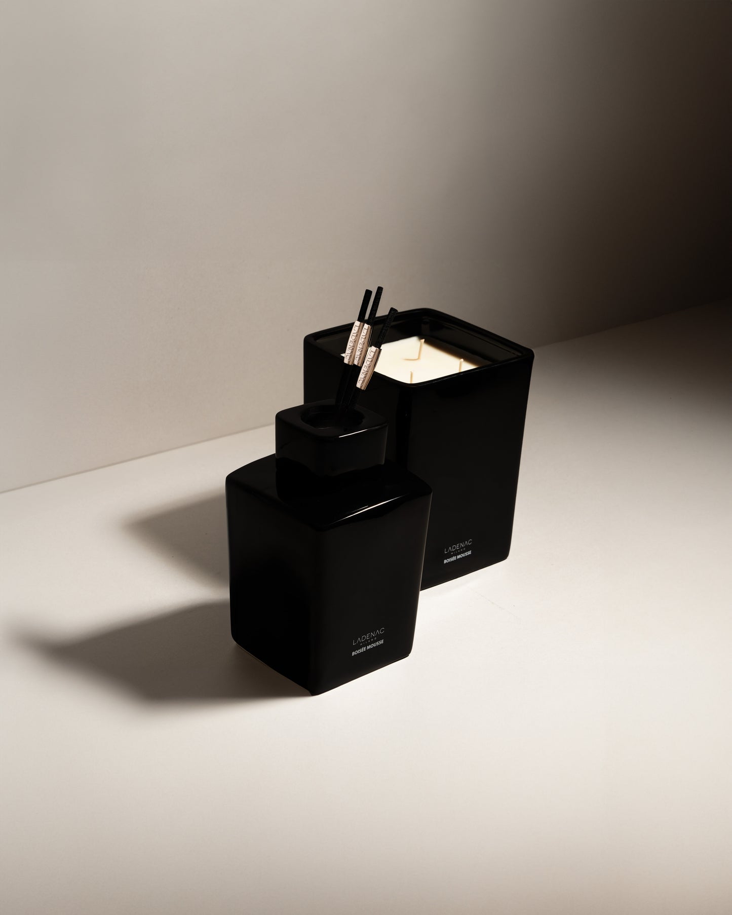 Black Boisee Mousse Candle