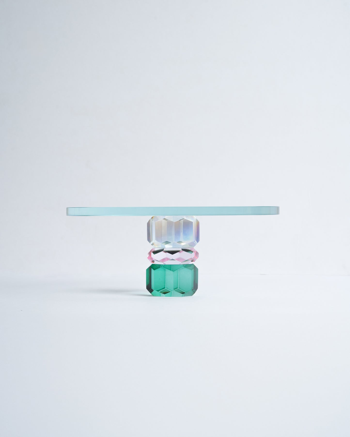 Green & Clear Crystal Etagre