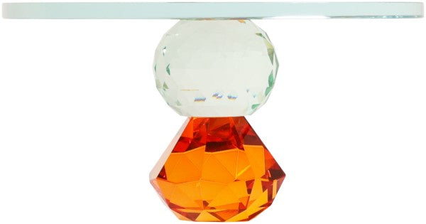 Amber & Mint Crystal Etagere