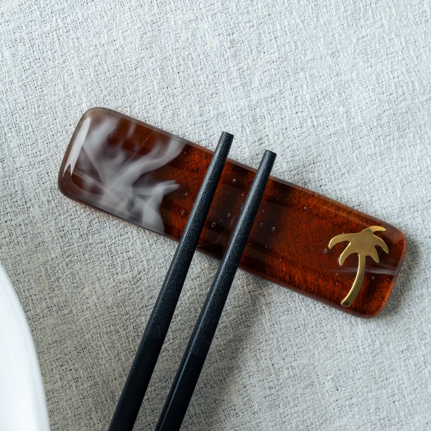 Palm Tree Cutlery Rest