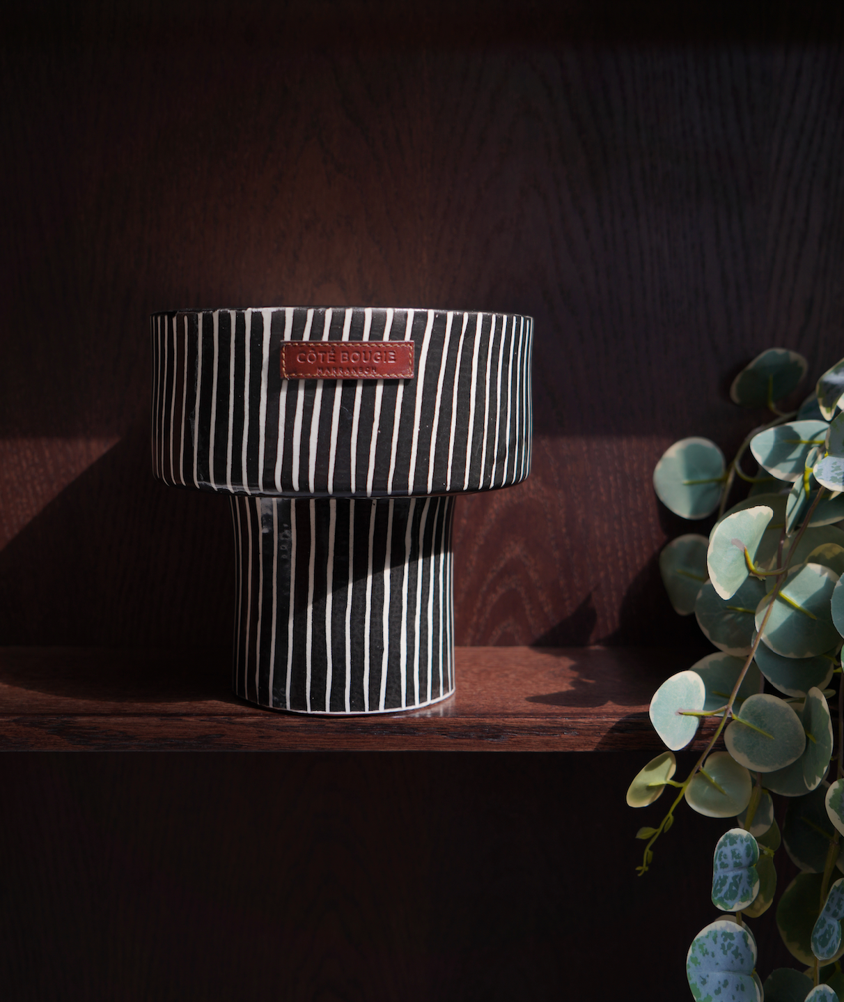 Zébré Ceramic Medium Candle