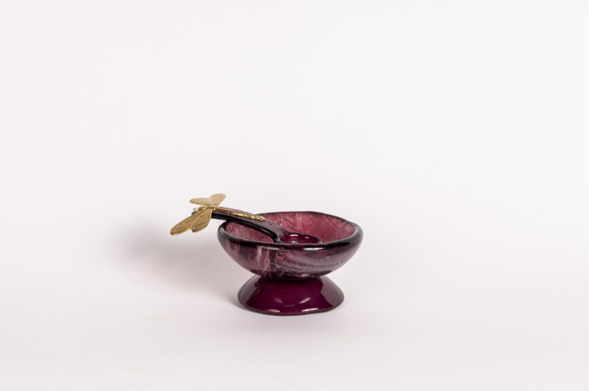 Prugna Dragonfly Bowl & Spoon