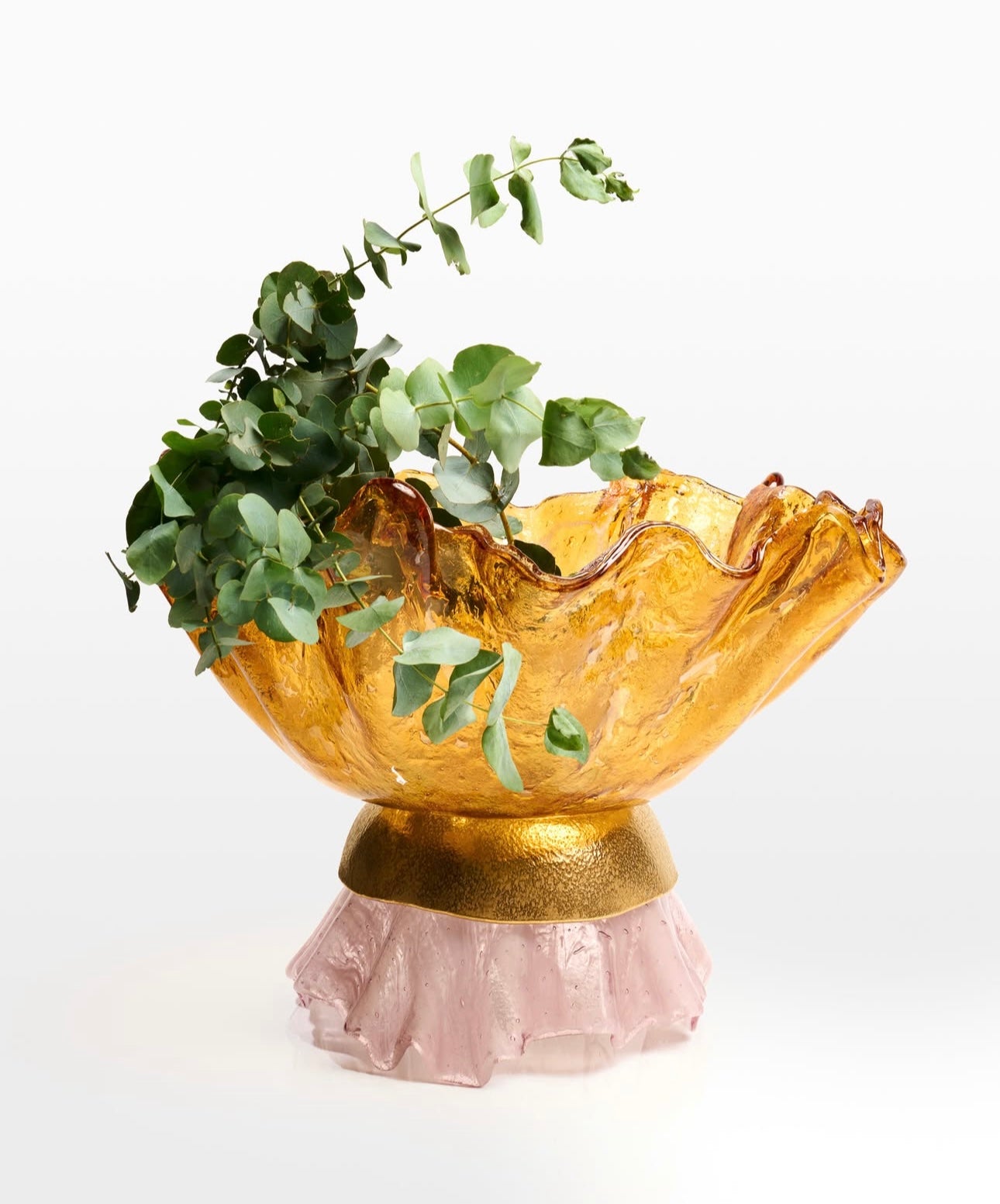 Ochre Gelato Vase