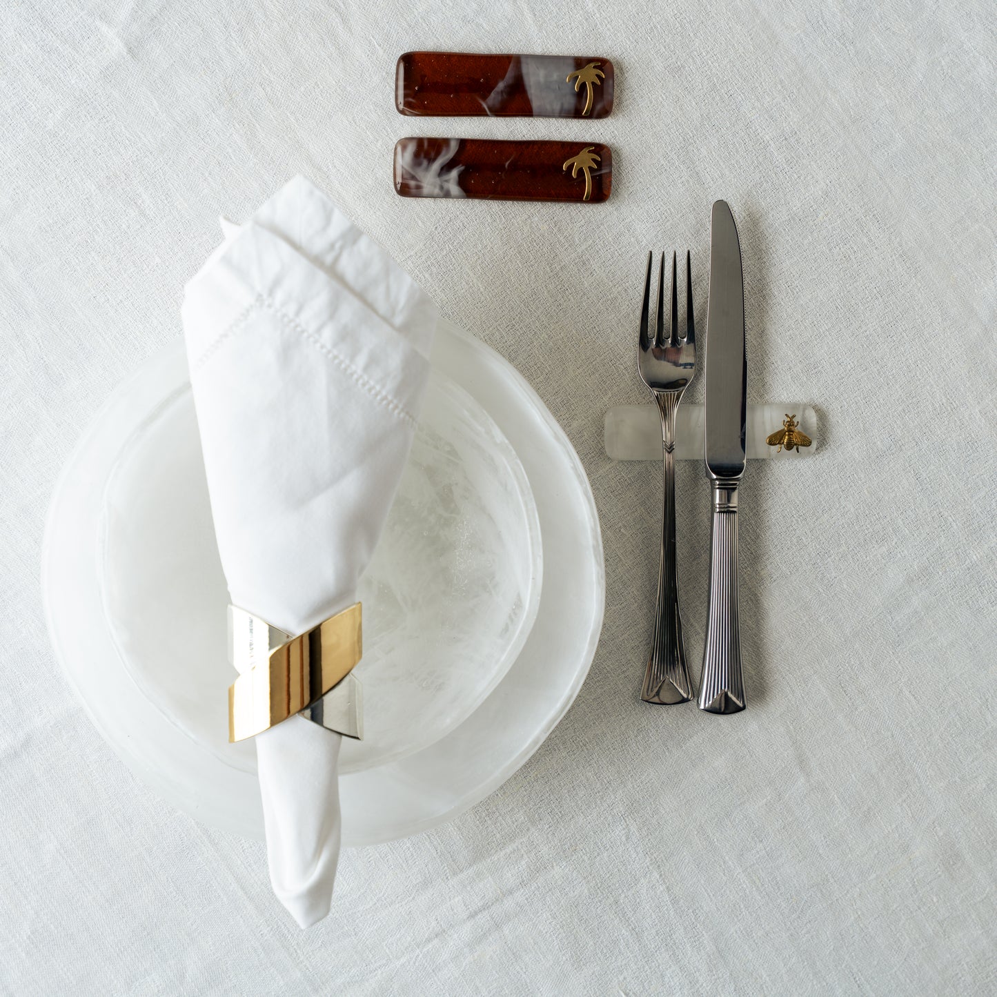 Palm Tree Cutlery Rest